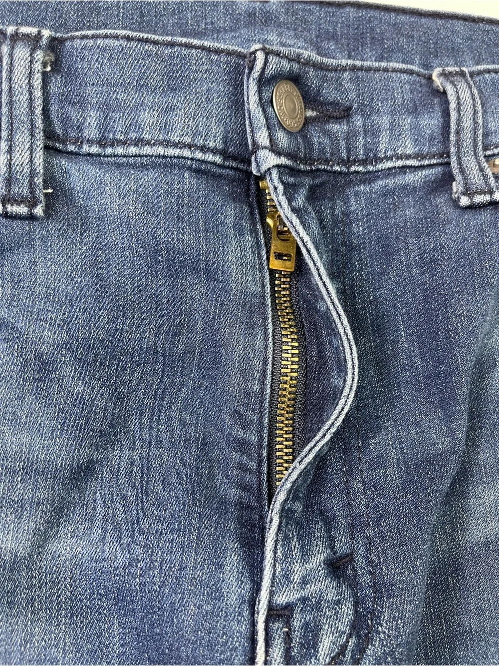Levi's 502 Regular Taper Fit Medium Wash Denim Jeans 36x32